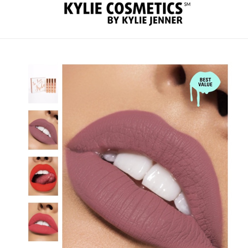 💕Brand new kylie cosmetics liquid lipstick bunny!